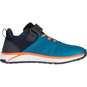 Trollkids Детски ежедневни обувки Trollkids Kid's Alesund Sneaker Casual shoes - Atlantic Blue / Dark Navy / Glow Orange - размер 28 (EU) (702-3171-0113)