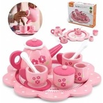 Vigan Сервиз за чай и кафе, Viga Toys, Wood, 12 части, 18 месеца, Многоцветен