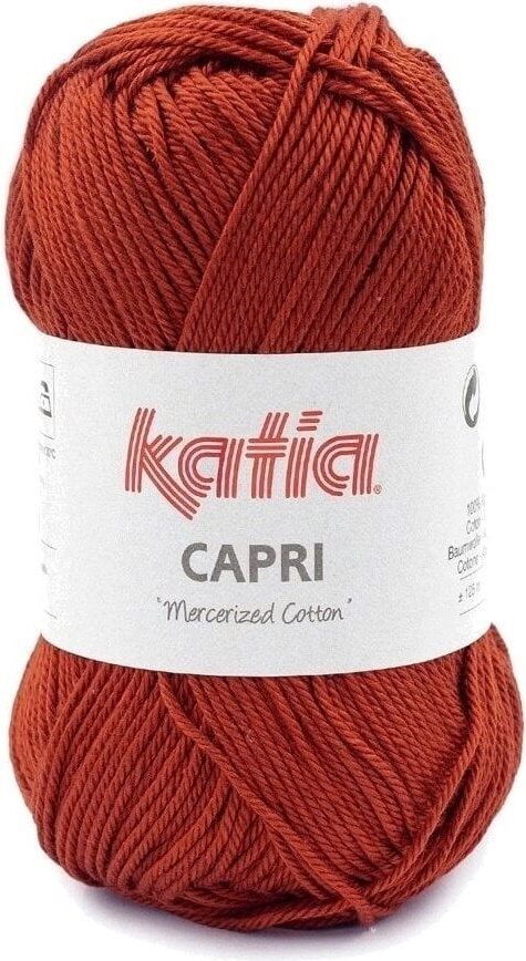 Katia Capri 82187 Tomato Red Плетива прежда (82187)
