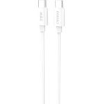 Dudao Кабел за зареждане Dudao L4C USB-C / USB-C 30W - Бял / 2m KP41413