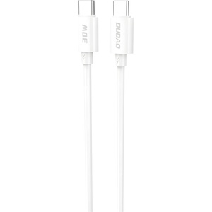 Dudao Кабел за зареждане Dudao L4C USB-C / USB-C 30W - Бял / 2m KP41413