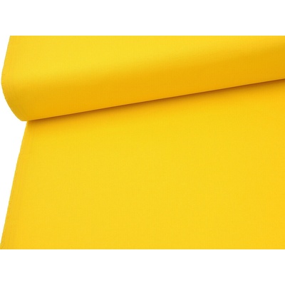 Mirtex Látka kepr NORD 290/33 Žlutá šíře 150cm Zbytková metráž