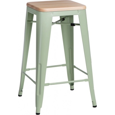 D2.Design Paris wood 65cm přírodní borovice zelená