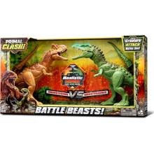 Primal Clash Primal Clash! Dino bitva set Carnotaurus VS Gigantosaurus 21 cm