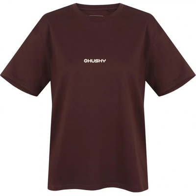 Husky Dámske bavlnené tričko Tee Stamp brown
