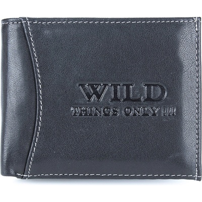 WILD Malá pánská kožená 5504 černá