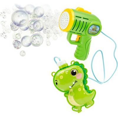 Wiky Bublifuk pistole s externí nádržkou dinosaurus 280 ml 15 cm