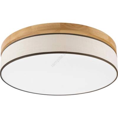 Brilagi - LED таванно осветително тяло BELLADONNA LED/36W/230V Ø 50 см крем/дъб (BG2116)