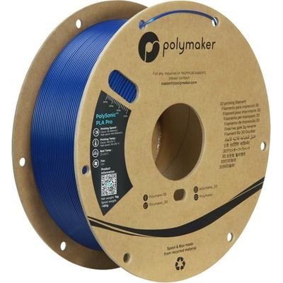 Polymaker PolySonic PLA Pro Blue - 1, 75 mm / 1000 g (PA13004)