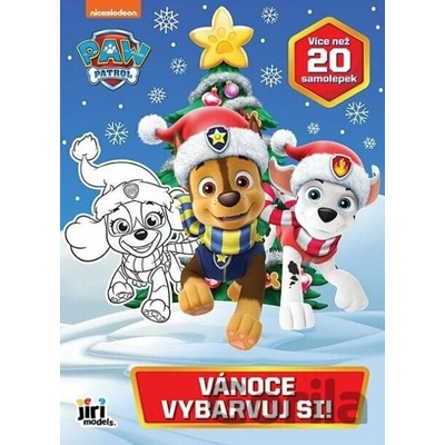 Vybarvuj si! Tlapková patrola Vánoce