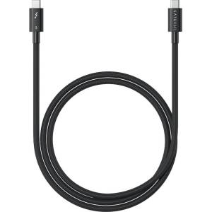 Satechi USB-C към USB-C кабел с Thunderbolt 5 - Satechi Thunderbolt 5 Pro Cable (100 см) (черен) (ST-YTB5100K)