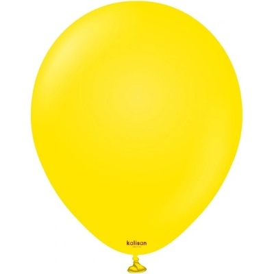 Kalisan Balloons Balonky žluté, Standard Yellow 30 cm 12"
