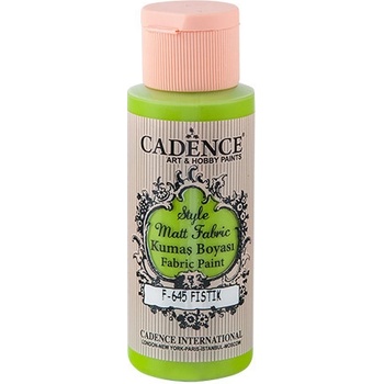 Farba na textil CADENCE STYLE MATT FABRIC 59 ml matná sv.zelená