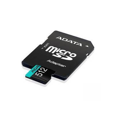 Карта памет 512GB microSDXC ADATA Premier Pro, черенa, 512G SDXCM+A UHS-I U3 V30 ADAT