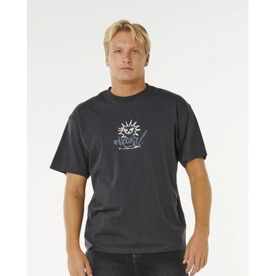 Rip Curl INNER VISIONS ROTTEN SUN TEE Washed Black