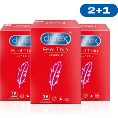 Durex Feel Thin Classic 54 pack