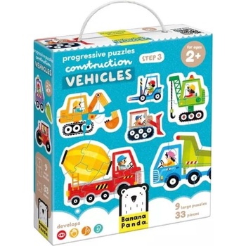 BANANA PANDA Banana Panda: Пъзел за напреднали - превозни средства (49205)