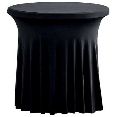 TENTino Elastický ubrus SKIRTING na kavárenský nízký stůl 60cm VÍCE BAREV