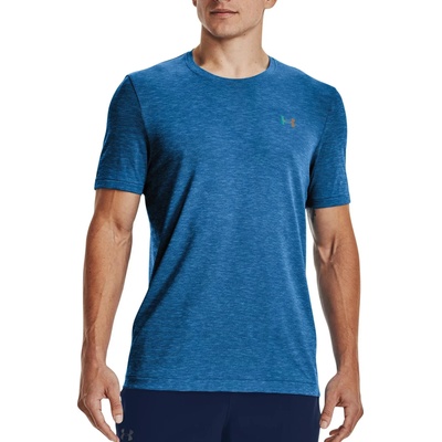 Under Armour Тениска Under Armour UA Rush Seamless GeoSport SS-BLU Син Velikost S