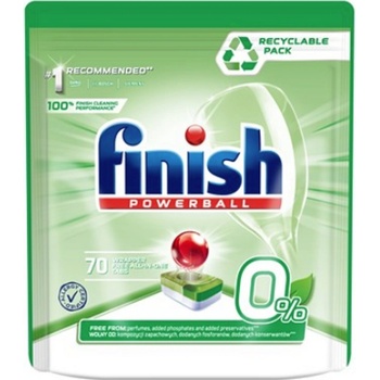 Finish Powerball 0 % tablety do myčky nádobí 70 ks 1120 g