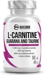 MaxxWin L-Carnitine Guarana Taurine 90 kapsúl od 7,16 €