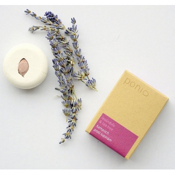 Ponio tuhý šampon Levandule & tea tree 30 g