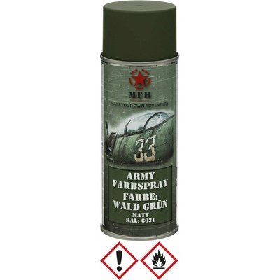MFH army sprejová farba 400 ml wald zelená