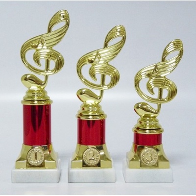 VIZINGR Hudba trofeje 30-F157 19 cm