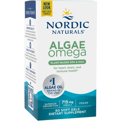 Nordic Naturals Algae Omega 715 mg [60 Гел капсули]