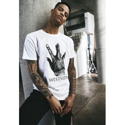 Triko Mister Tee Westside Connection 2.0 bílé