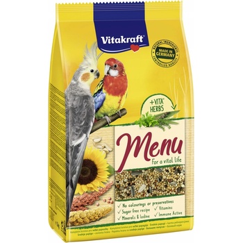 Vitakraft Menu Stredný papagáj 1 kg