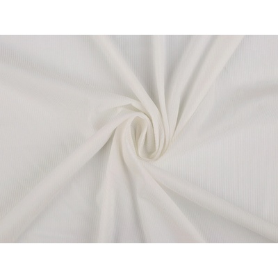 Úplet žebrovaný PES Varianta: 1 (175 g/m²) Off White, Balení: 1 m