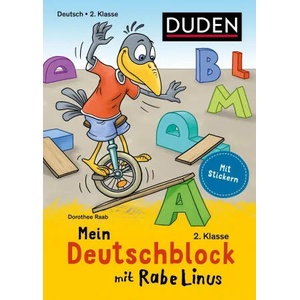 Mein Deutschblock mit Rabe Linus - 2. Klasse | Stefan Leuchtenberg (ISBN: 9783411739998)