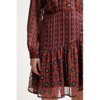 Morgan Рокля Morgan в кафяво къса разкроена RILGAL. F (RILGAL.F)