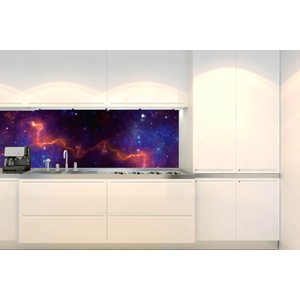 DIMEX ART Фототапет за кухня - цветна галактика 180 x 60 см