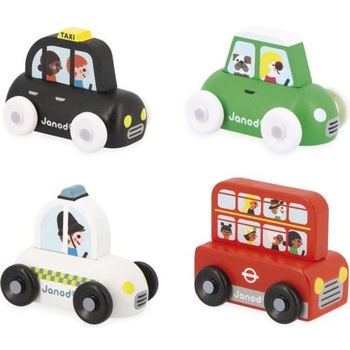 Janod Crossroads Дървени колички Великобритания