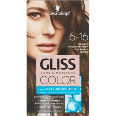Schwarzkopf Gliss Color 6-16 Chladný perleťovohnedý