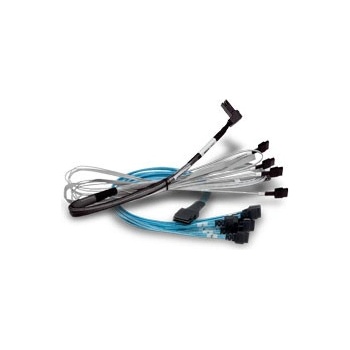 Broadcom CBL-SFF8643-08M 0,8 m Čierna