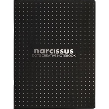 Narcis sešit DOTS A4 60l 80g černý