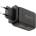 Tellur GaN стенно зарядно, 65W, 2 x USB-C + USB-A, EU, UK, US, черен (TLL151451)