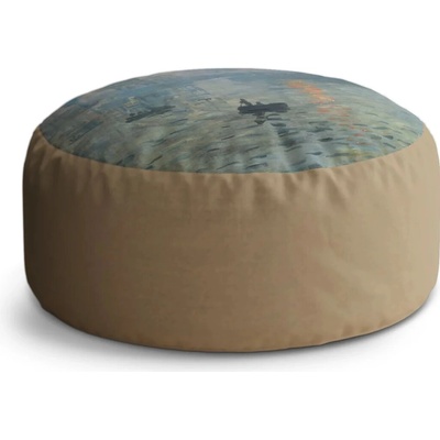 Sablio Taburet Circle Imprese, východ slunce - Claude Monet: 38x48 cm