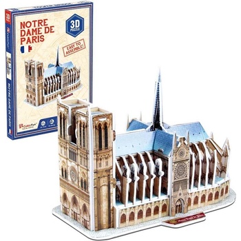 CubicFun Пъзел 3D Notre Dame de Paris 39ч (1006459F)