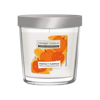 Yankee Candle Vonná svíčka ve skle Home Inspiration Perfect Pumpkin, 200 g