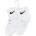 Nike Детски чорапи Nike 6 Pack Ankle Socks Childrens - White