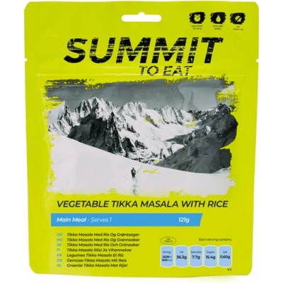 Summit to Eat Zeleninová Tikka Masala s ryžou 121 g