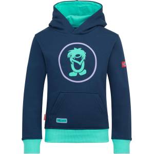TROLLKIDS Детски суичър Trollkids Kid's Troll Sweater Hoodie - Mystic Blue / Aqua Mint - размер 176 (EU) (704-2046-3320)