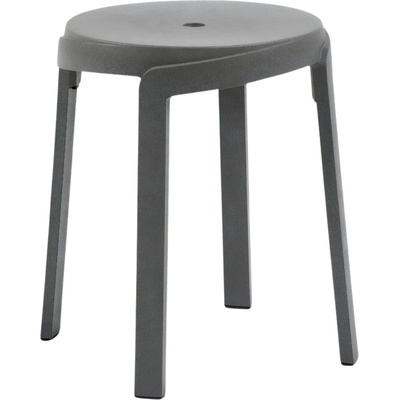 Nardi Šedá plastová zahradní stolička Stack Mini 36,5 cm