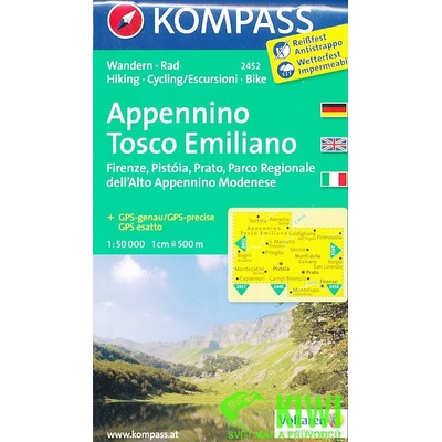 Appennino Tosco Emiliano 2452 1:50T NKOM