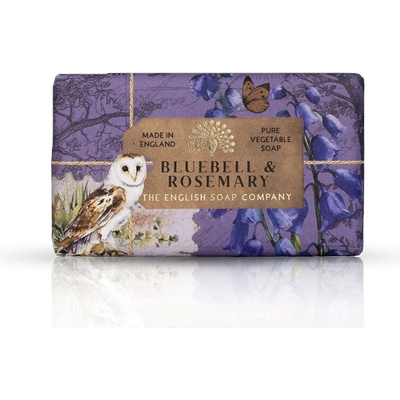 The English Soap Company Юбилеен сапун за ръце Зюмбюл и Розмарин Anniversary Bluebell & Rosemary Soap 190g