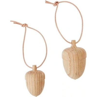 Závěsná dekorace Acorn Nature set 2 ks Oyoy